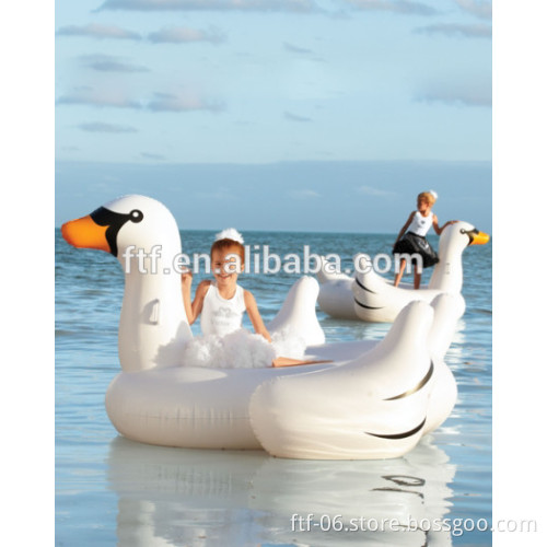 Giant Inflatable Swan Pool Float